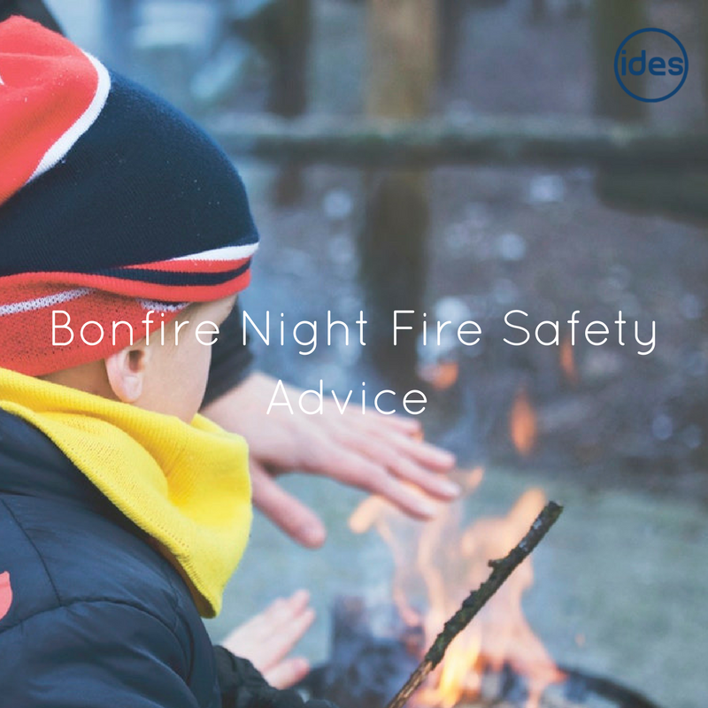 Images illustrating a blog about bonfire night fire safety