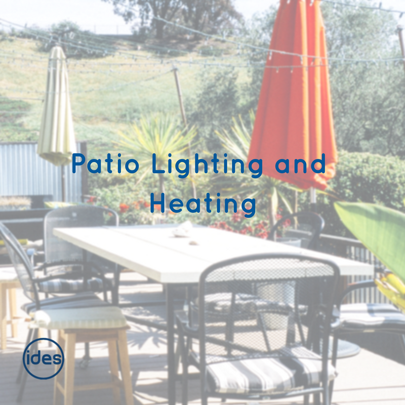 IDES blog about external lighting for the summer months